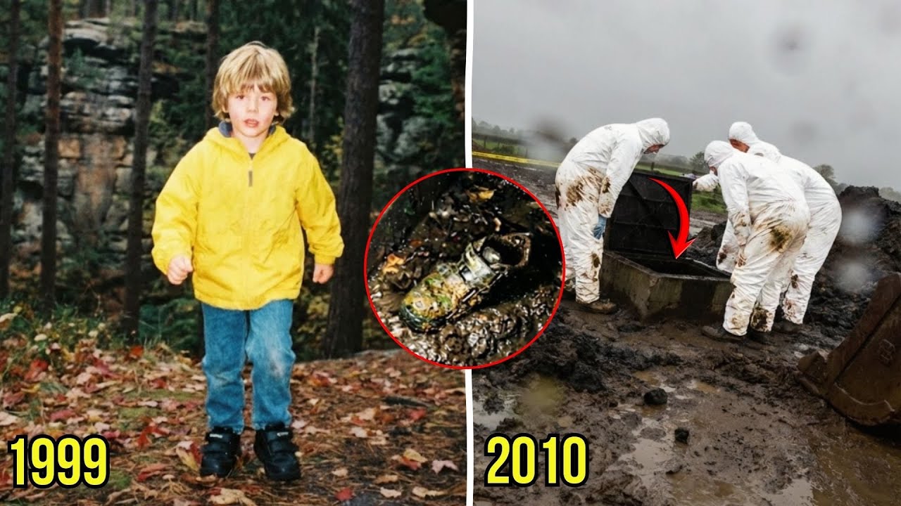 Un niño desapareció en Ohio en 1999. 11 años después hallaron esto en una fosa séptica drenada…