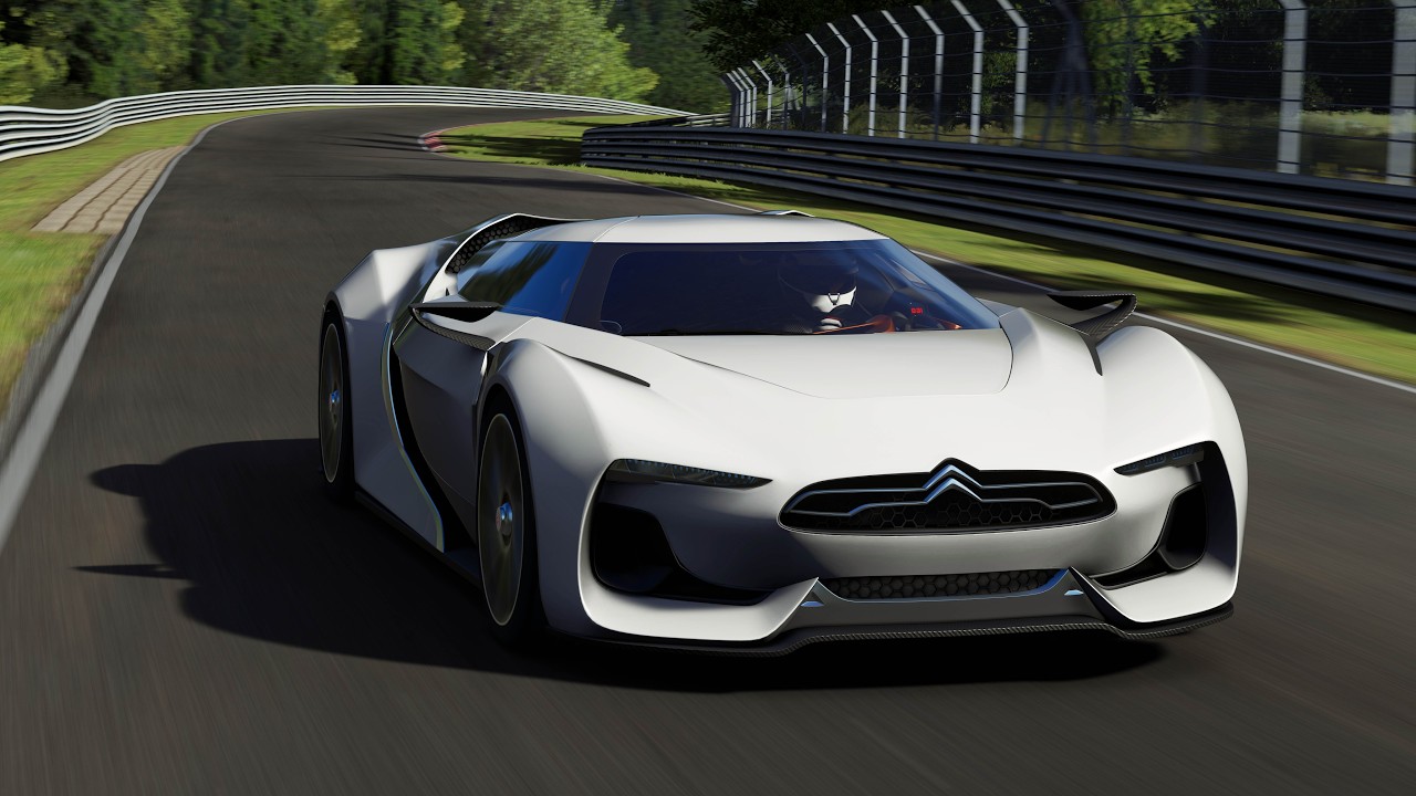 IA maneja Citroen GT Road car en Nürburgring | Assetto Corsa