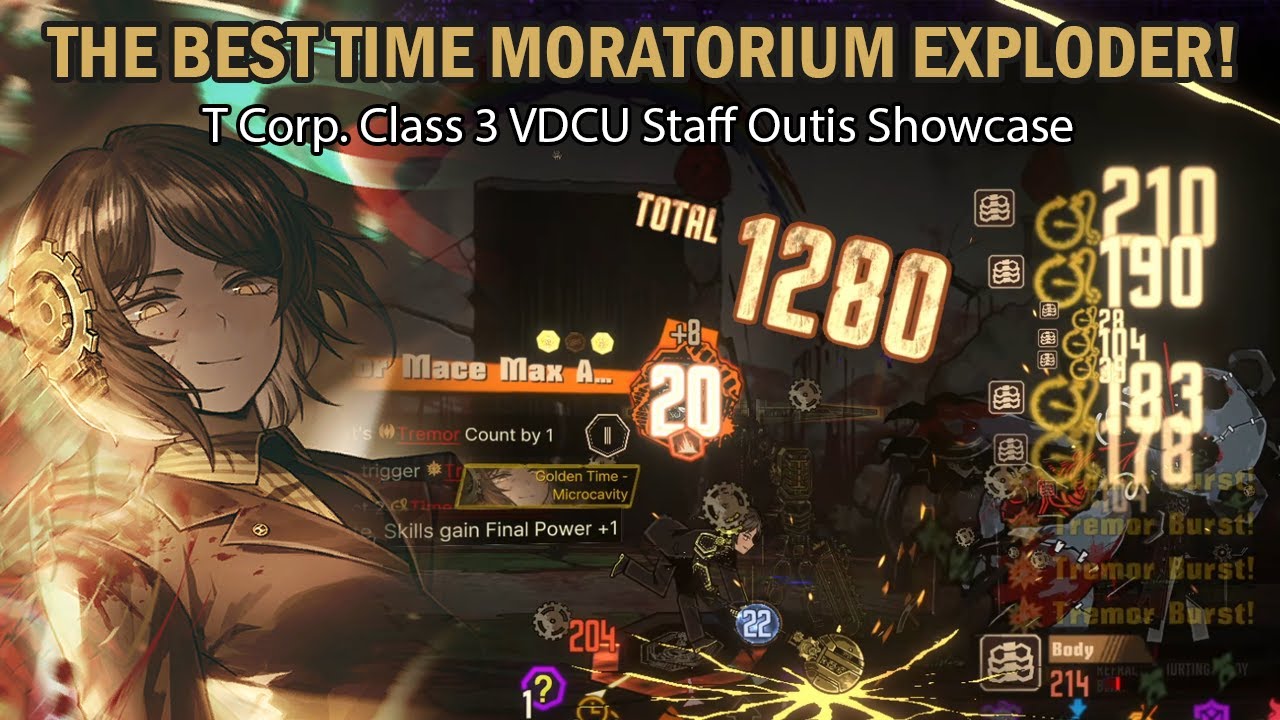 [Limbus Company] EXPLODE TIME MORATORIUM WITH HER! - T Corp. Class 3 VDCU Staff Outis Showcase