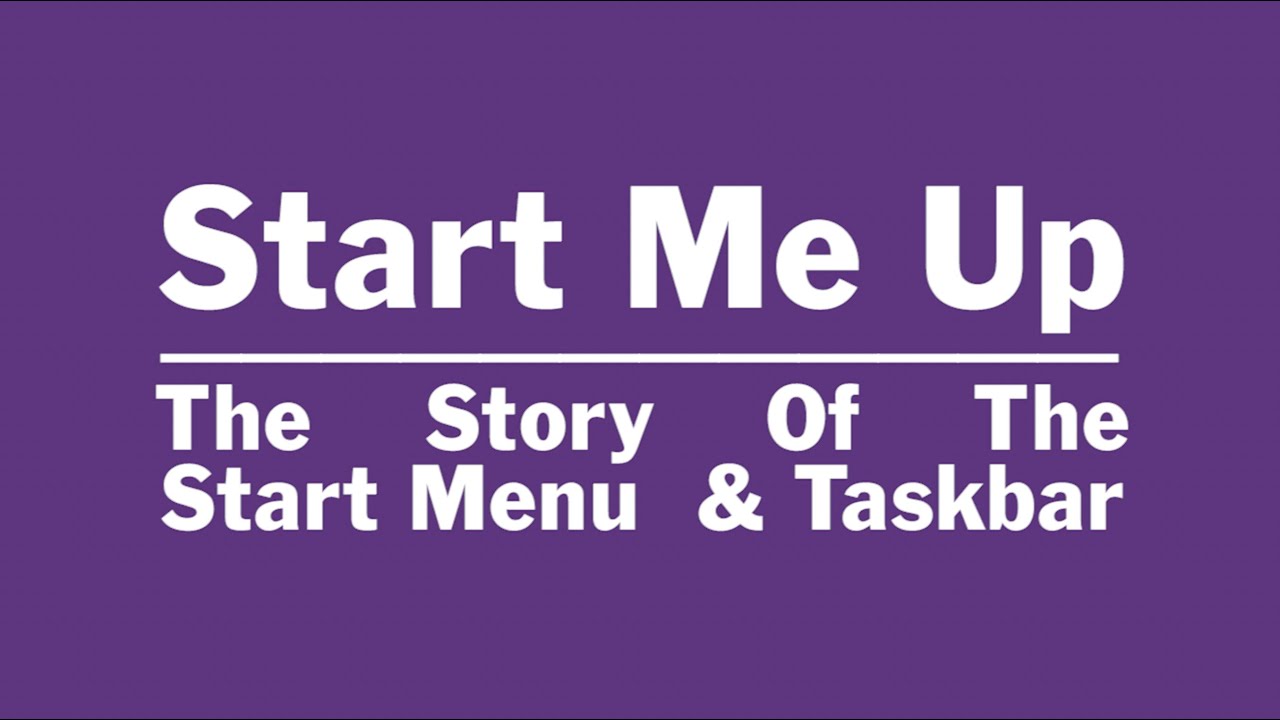 Start Me Up: The Story Of The Start Menu & Taskbar (feat. @Michael MJD, @Computer Clan, @LGR & more!)