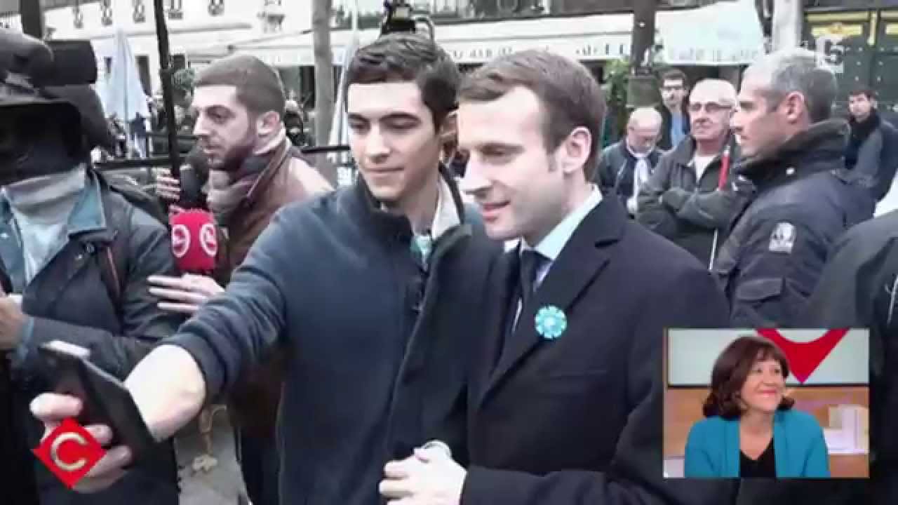 Macron superstar - C à vous - 12/11/2015