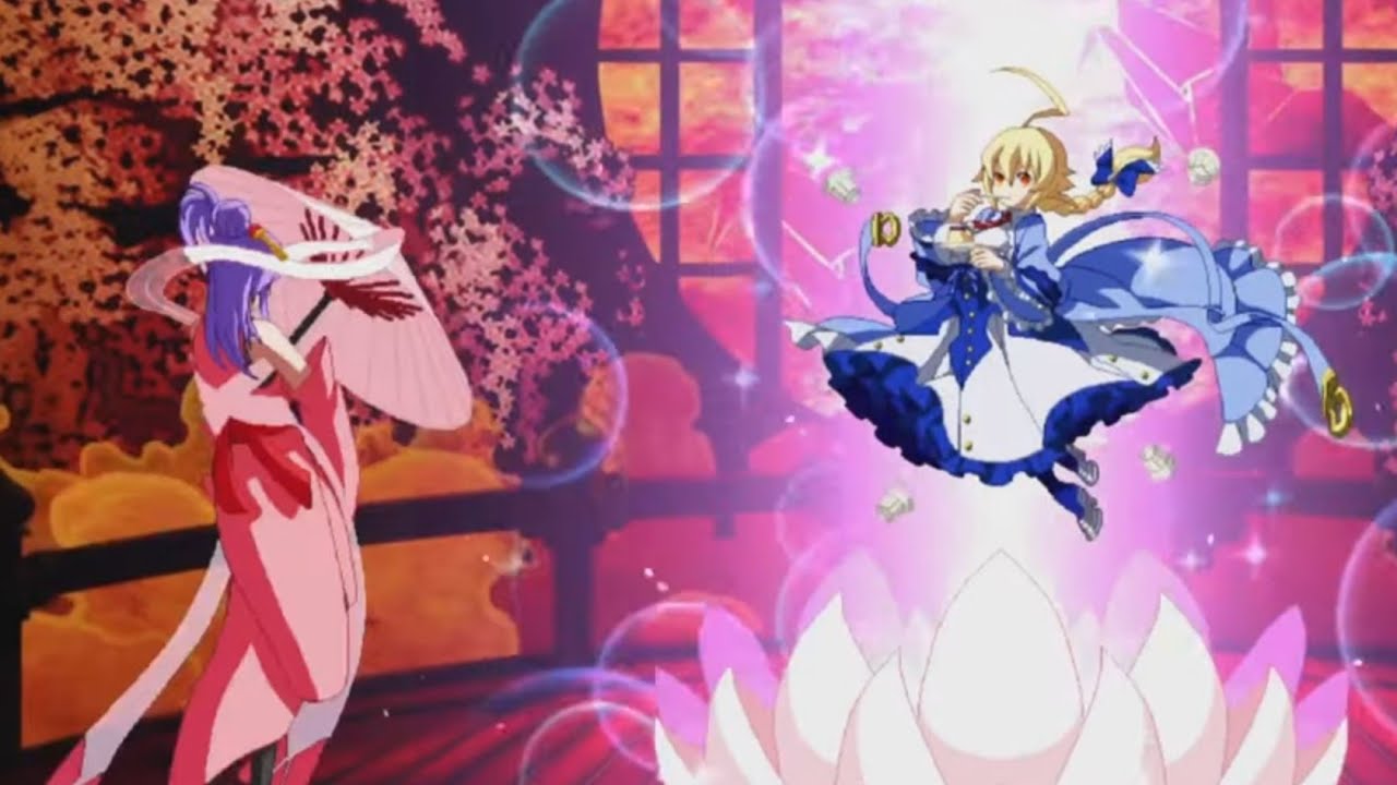 Blazblue  Amane's Astral transformations