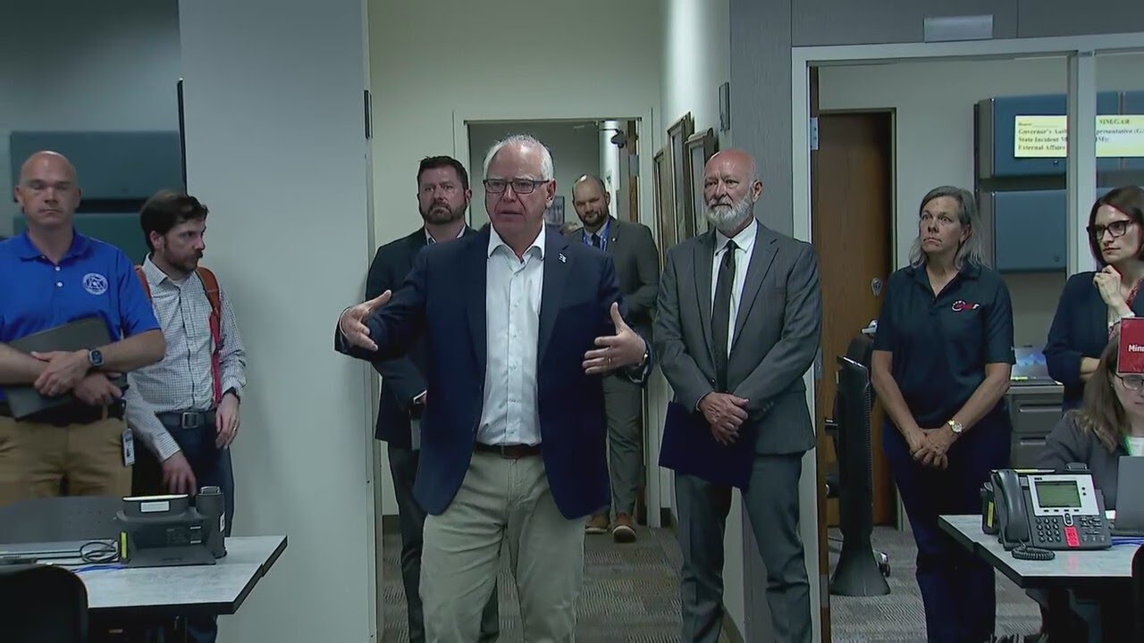 Gov. Walz press conference on flooding response, outlook in Minnesota [RAW]