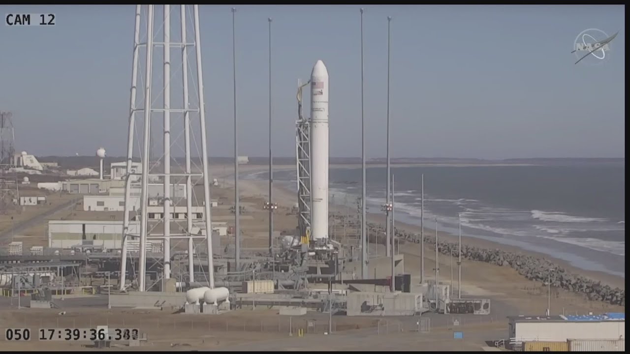 NASA resupply mission rocket launches off Wallops Island FULL