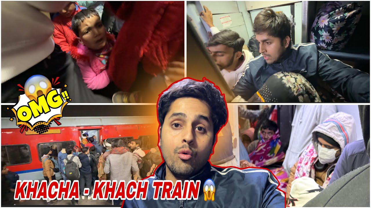 20 Ghante Train Mein Khada Raha 😢 Mumbai Jaane Ka Safar Bhool Nahi Paunga