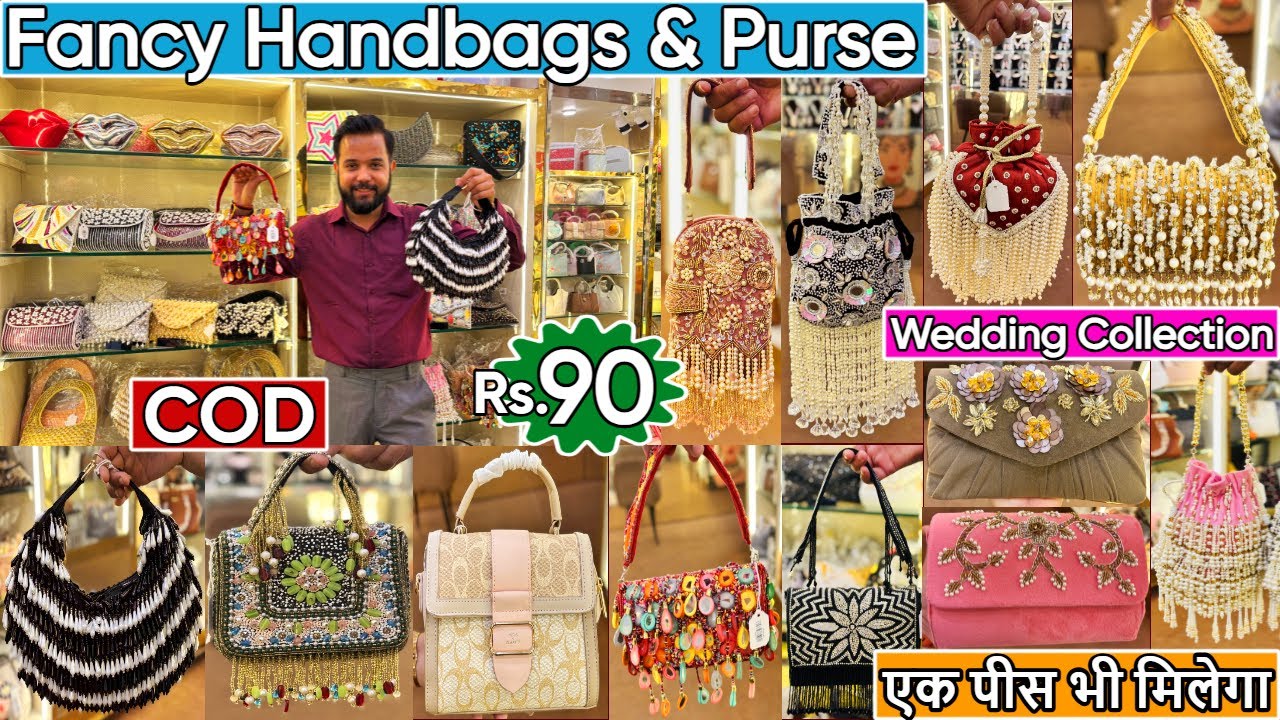 Latest Designer Bridal & Wedding Special Purse, Luxury Potli Handbags & Clutches Collection 2024