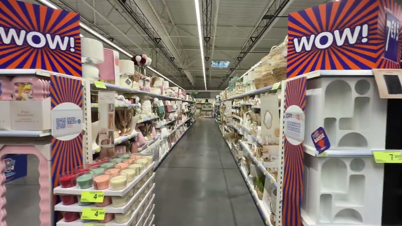 Visite du magasin B&M de Libourne avant son ouverture