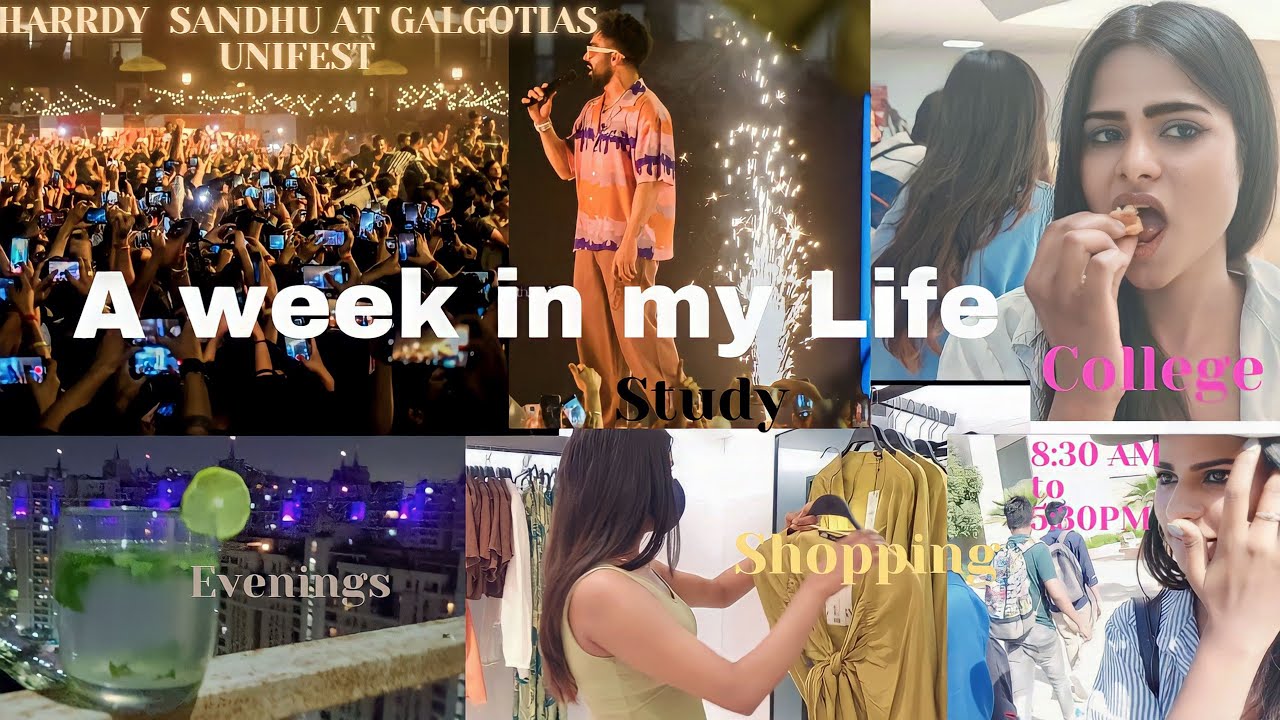 A week in my Life at Galgotias University ||GALGOTIAS UNIVERSITY Student Life