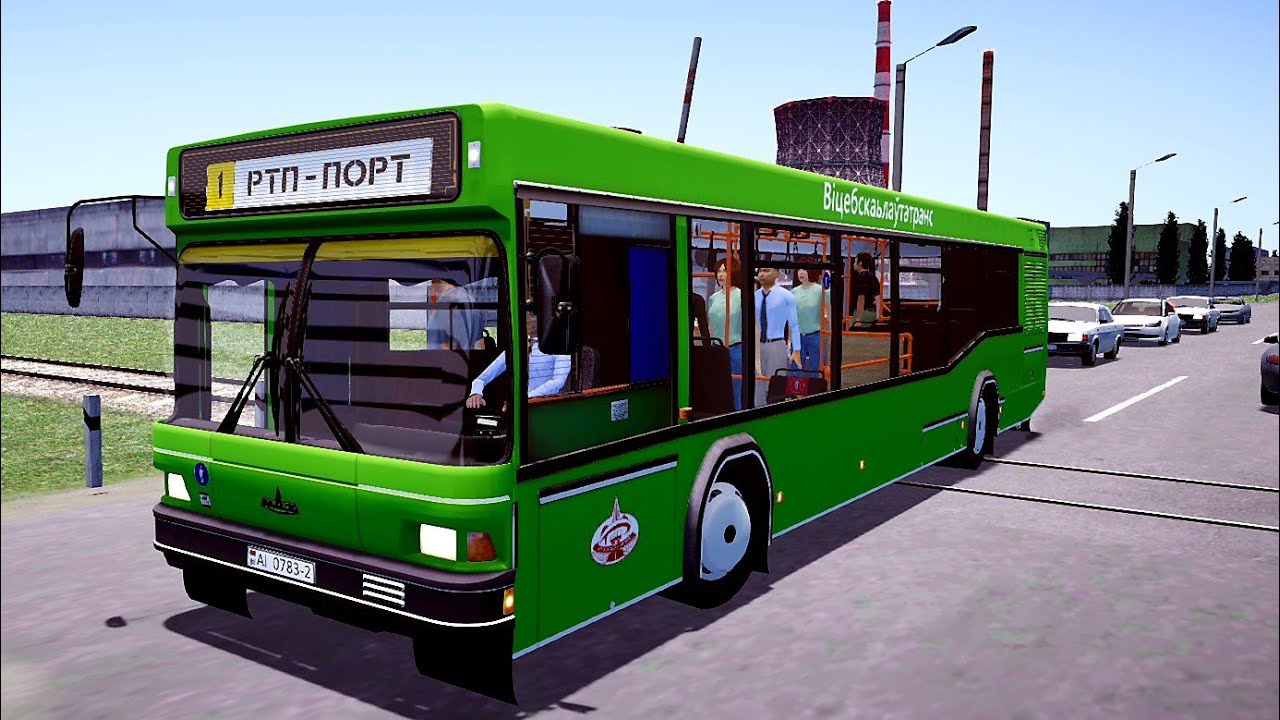 Обновление карты Серповский Регион Proton Bus Simulatorin
