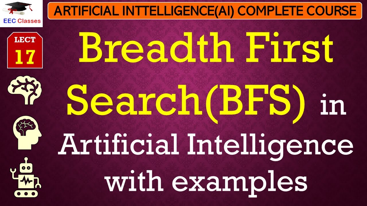 L17: Breadth First Search(BFS) in Artificial Intelligence with Solved Examples | Uninformed Search