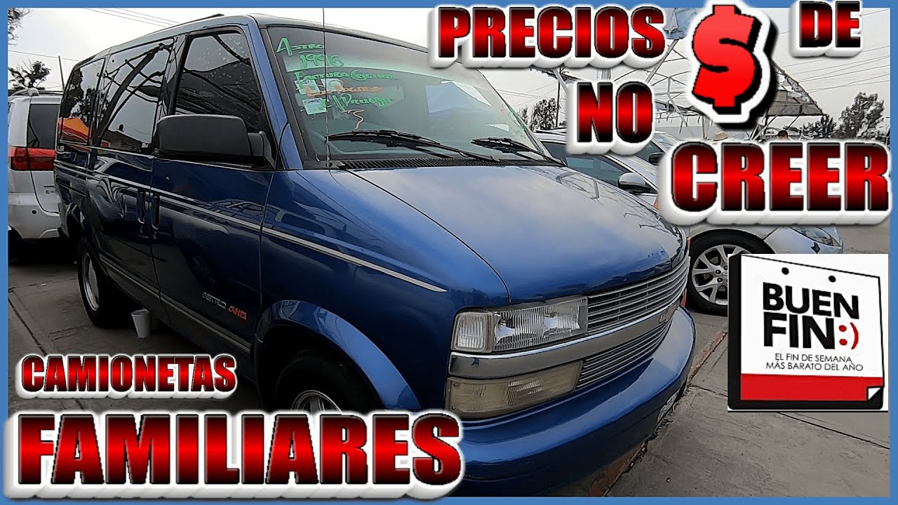 Camionetas Familiares Precios INCREIBLES van sub voyager ecosport astro desde $53,000 Tianguis Bordo