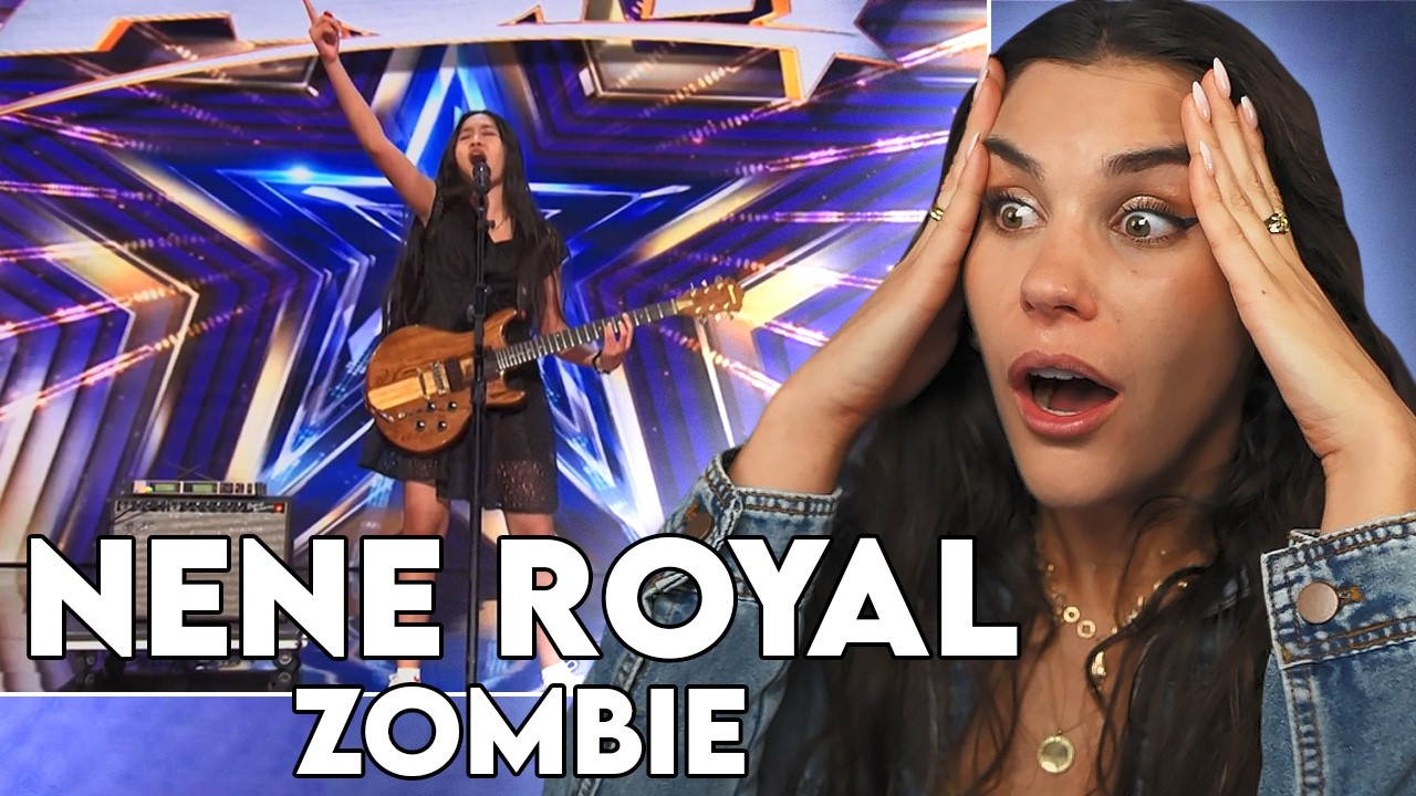 ПРОСТО СНОСИТ КРЫШУ!!! Первая реакция на выступление 16-летней Nene Royal &mdash; Zombie | Прослушивани...