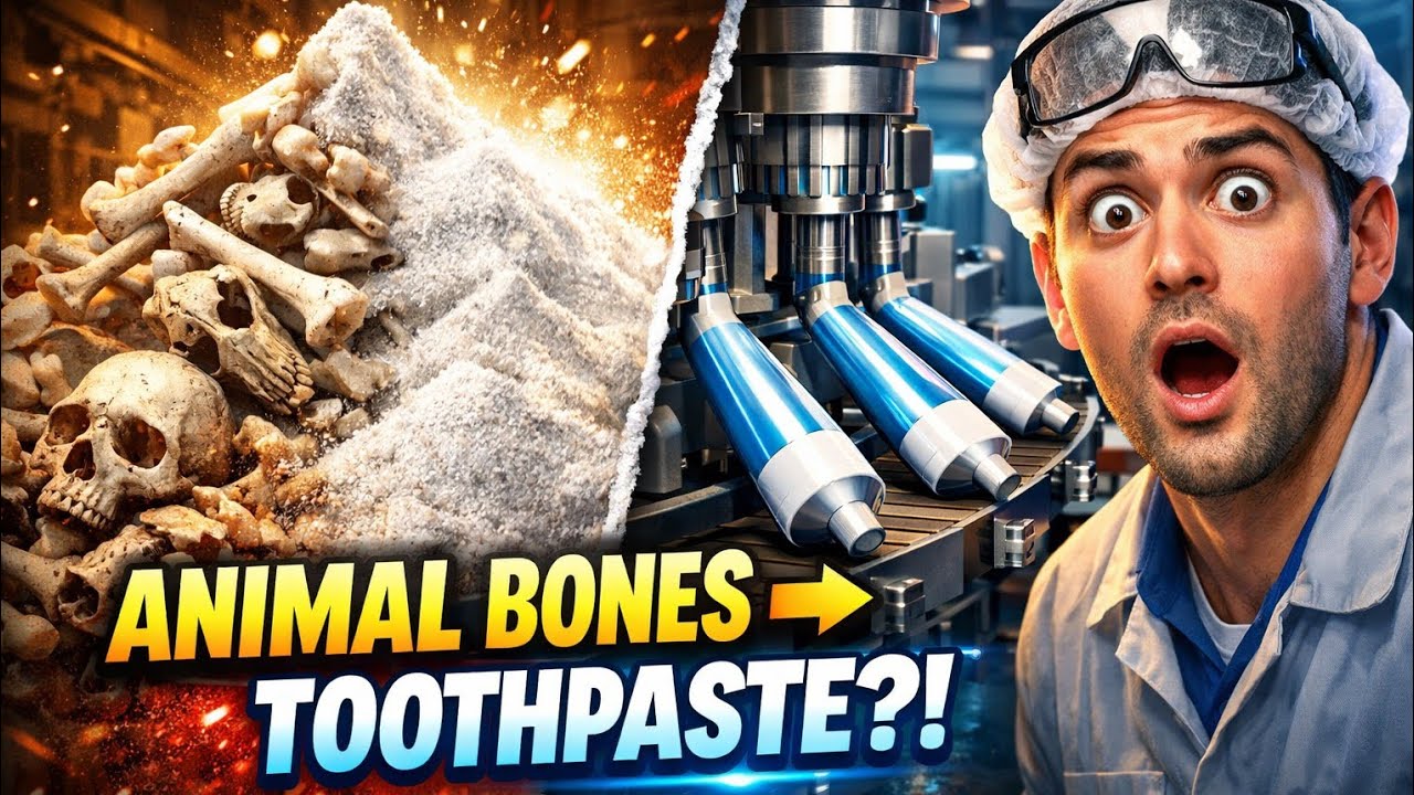 Inside the Toothpaste Factory — From Animal Bones to Toothpaste #Inside Toothpaste Factory