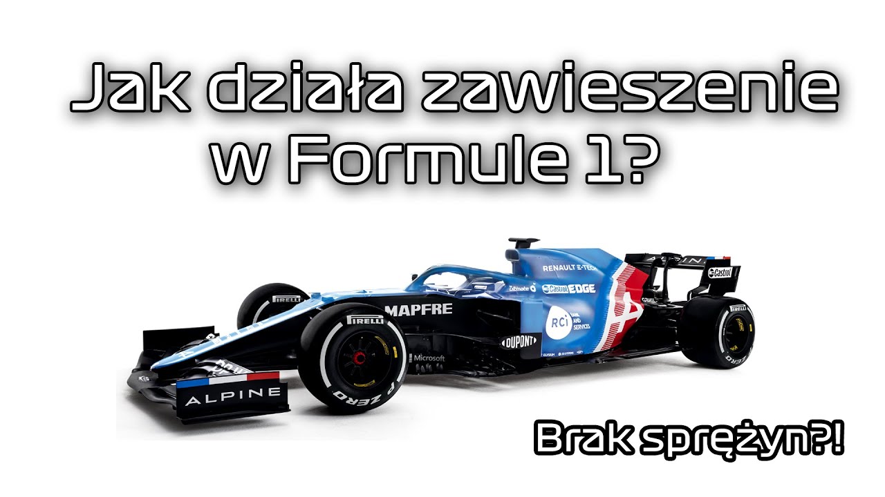 #37 W F1 nie ma sprężyn? - Zawieszenie Push-Rod i Pull-Rod