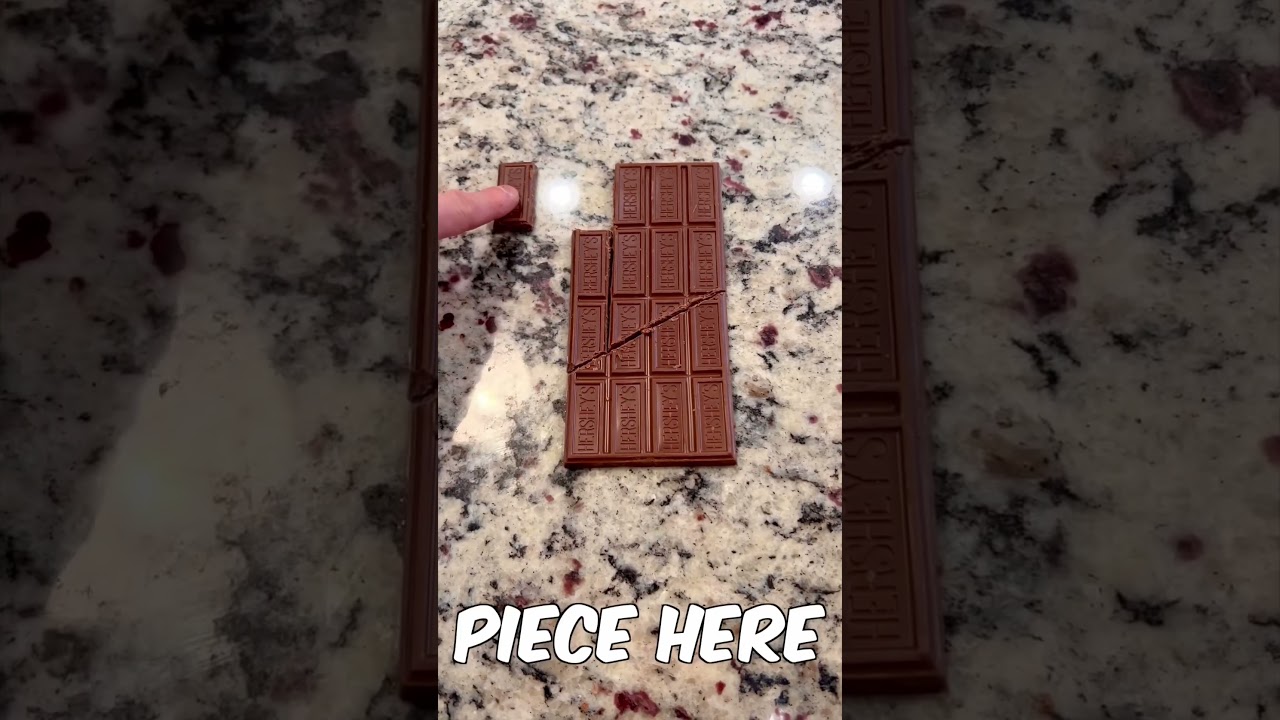 How to Make Your Chocolate Last Forever! Infinite Chocolate Bar Trick!!