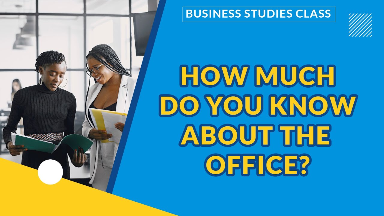THE OFFICE/ OFFICE STAFF  | BUSINESS STUDIES