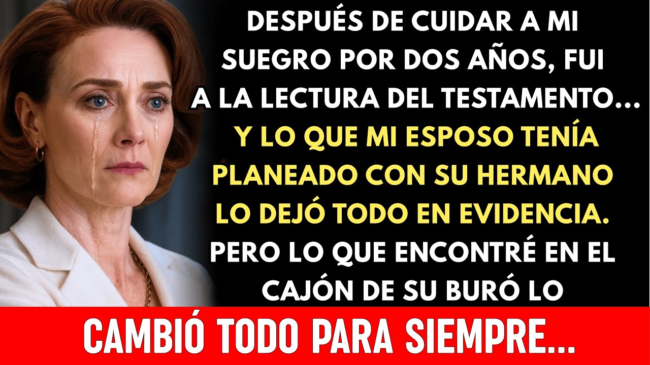 En plena firma del testamento, mi suegro se levantó y reveló su secreto... ¡y nadie en e...