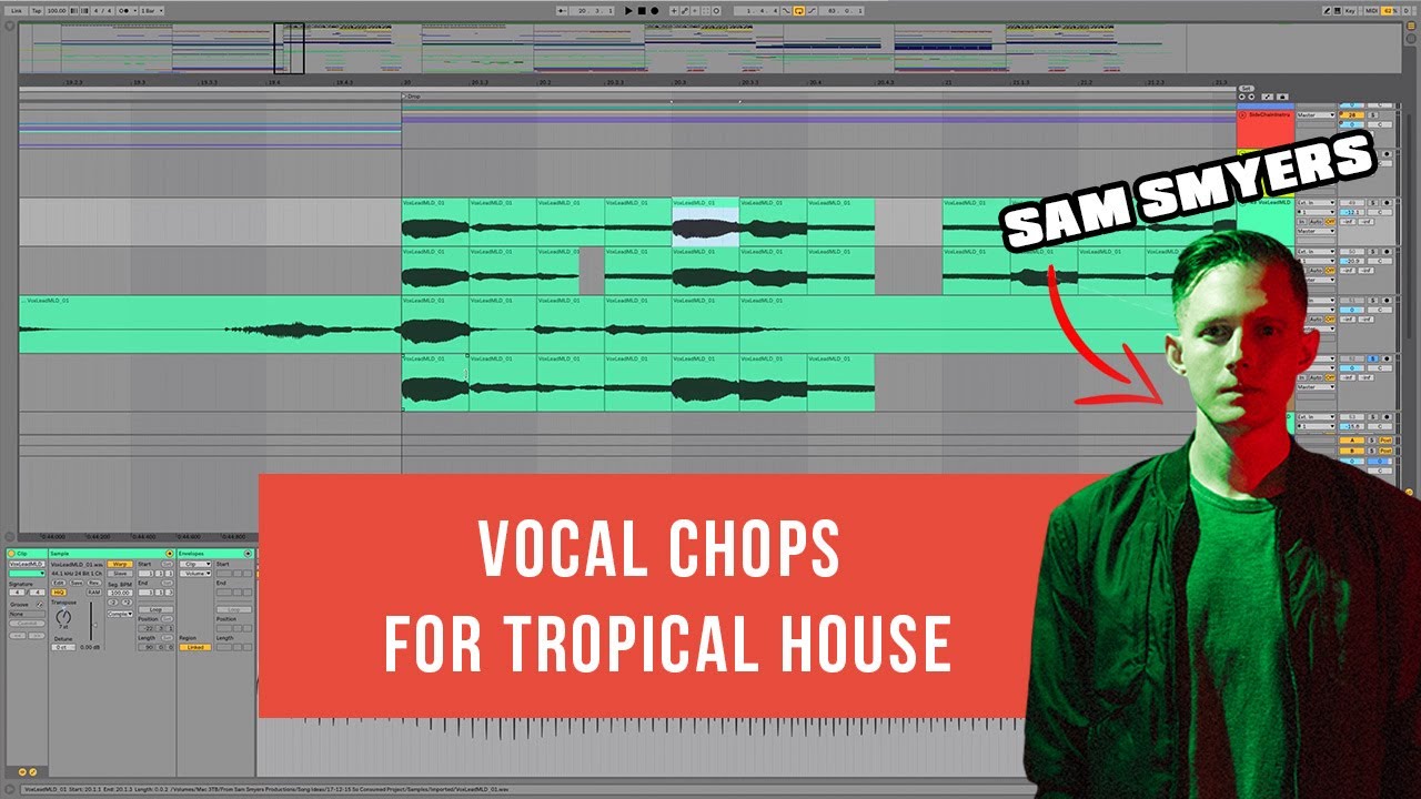How to Make Vocal Chops for Tropical House and Dance Pop [Ableton Tutorial]