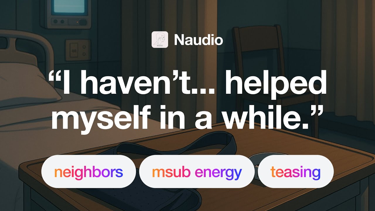 🩹 A Helping Hand Turned Into So Much More | [M4F] Flustered Neighbor ASMR Preview
