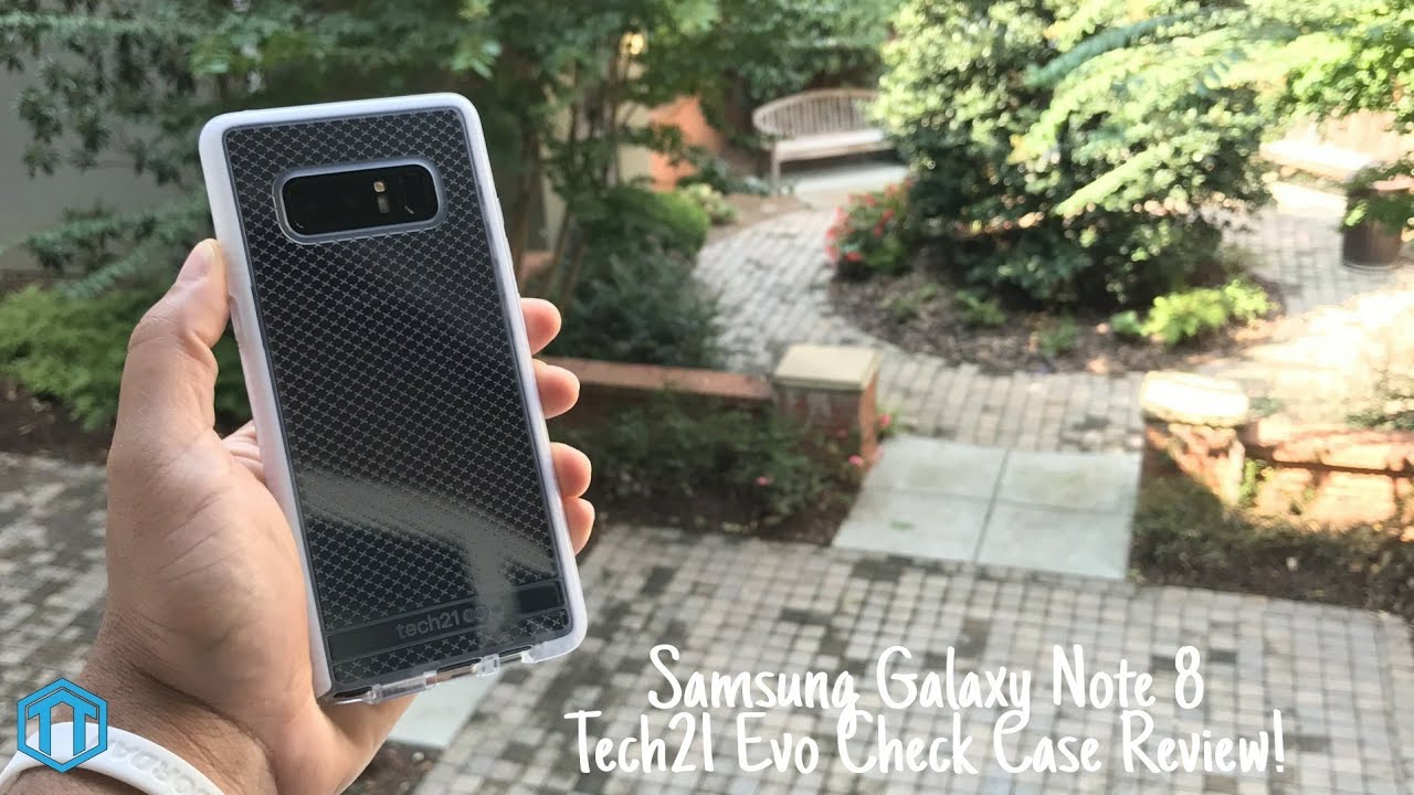 Samsung Galaxy Note 8 Tech21 Evo Check Case Review!