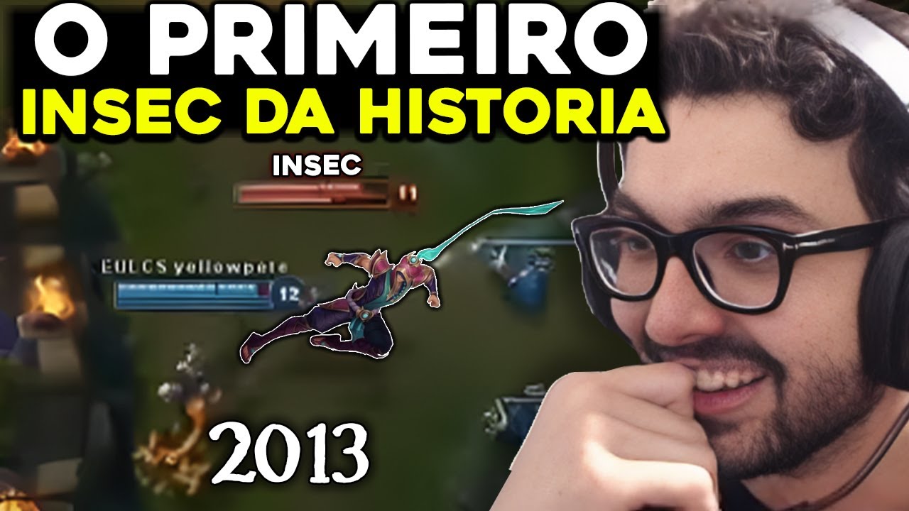 JOGADORES QUE QUEBRARAM O LEAGUE OF LEGENDS E INVENTARAM MECANICAS! - MYLON REACT