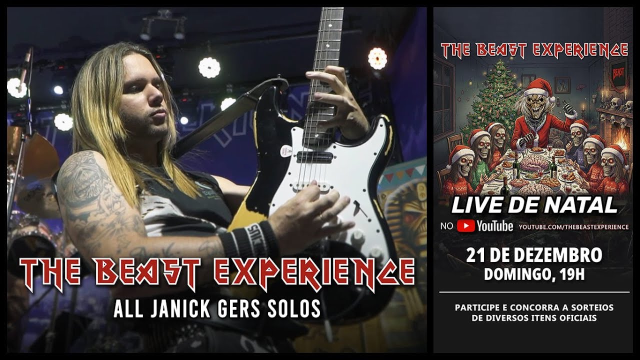 The Beast Experience: All Janick Gers Solos (Live de Natal 2025)