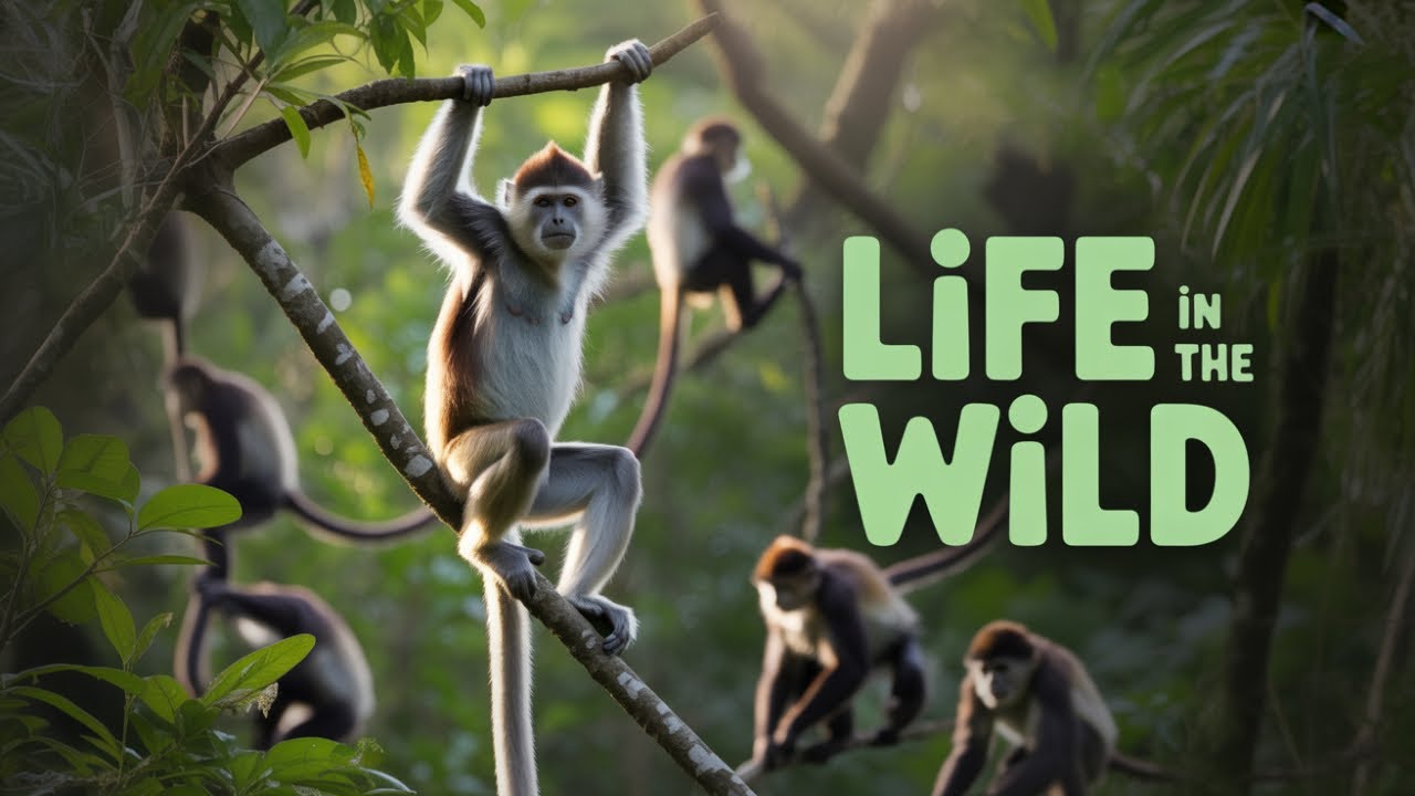 Secrets of the Tonkin Snub-Nosed Monkey&rsquo;s Jungle Home #monkey #wildlife #animals #nature
