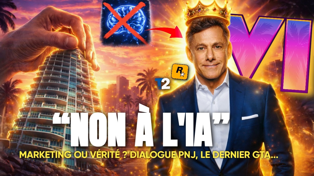 Rockstar refuse l'IA pour GTA 6 — voici ce que ça cache VRAIMENT
