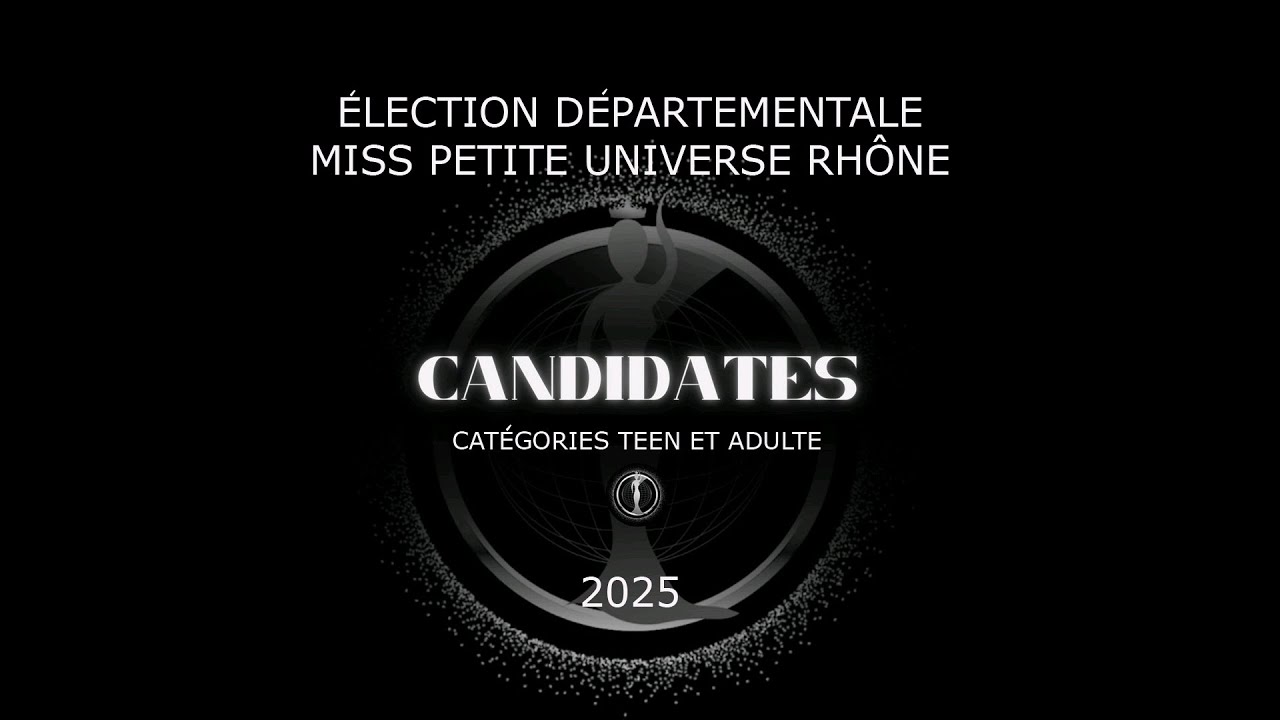 Election départementale de Miss Petite Universe Rhone 2025