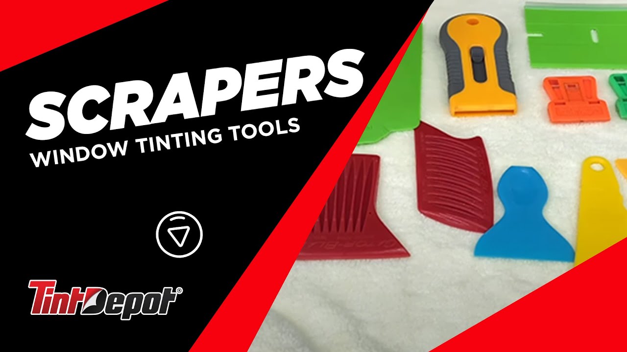 Scrapers - Window Tinting Tools