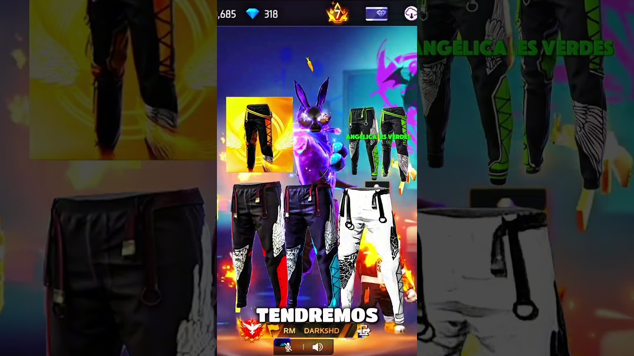 Los Nuevos Angelicales MORADOS 💁🏻🤩 #angelicalesmorados #comunidadfreefire