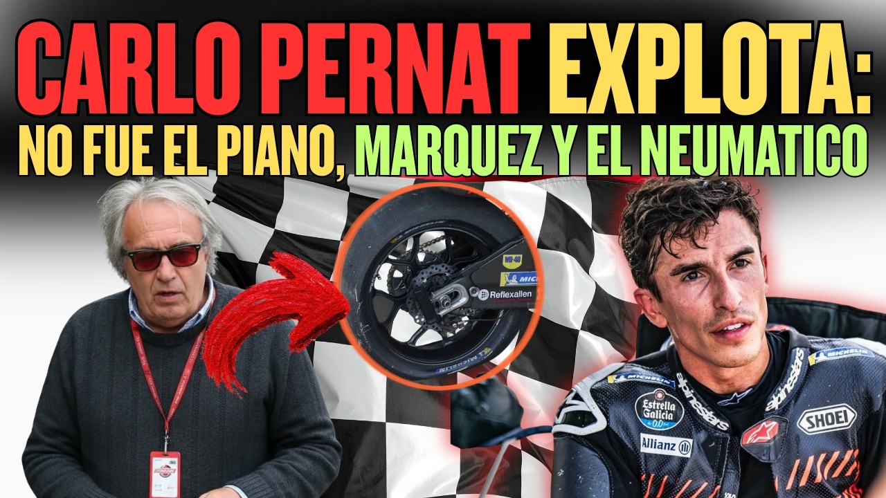 CARLOS PERNAT y el incidente de MARQUEZ: NO TUVO CULPA ALGUNA, FUE.....MotoGP