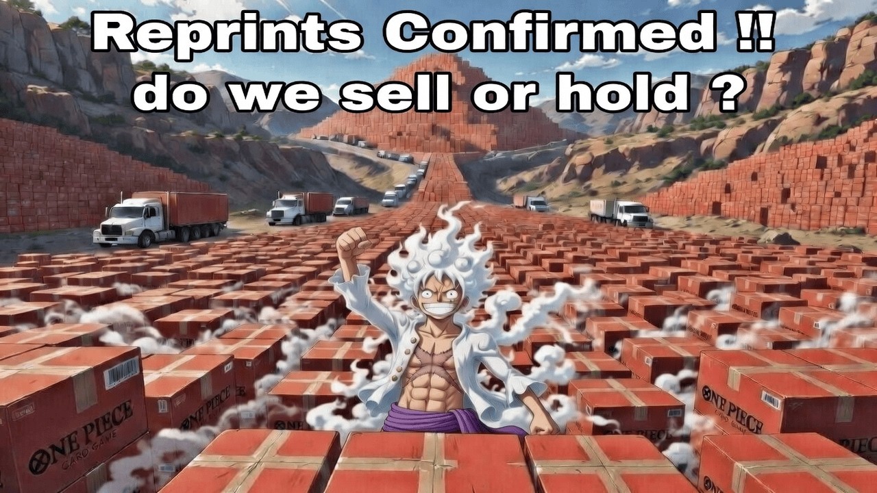One Piece tcg Reprints confirmed !! What does this mean moving forward?