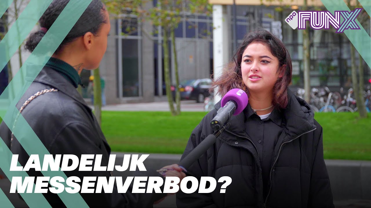 Moet er een landelijk MESSENVERBOD komen voor minderjarigen? ⚔️ | Straatreport