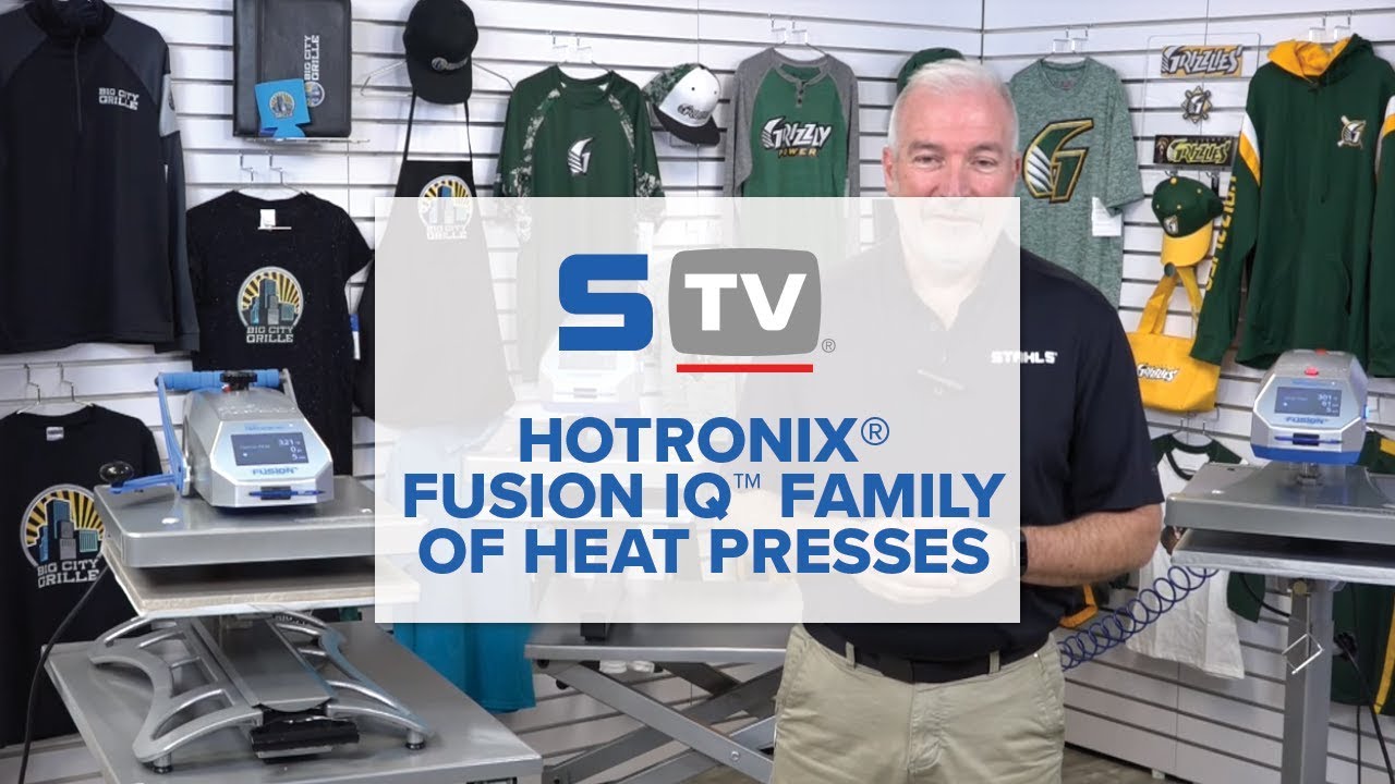 Семейство термопрессов Hotronix® Fusion IQ™