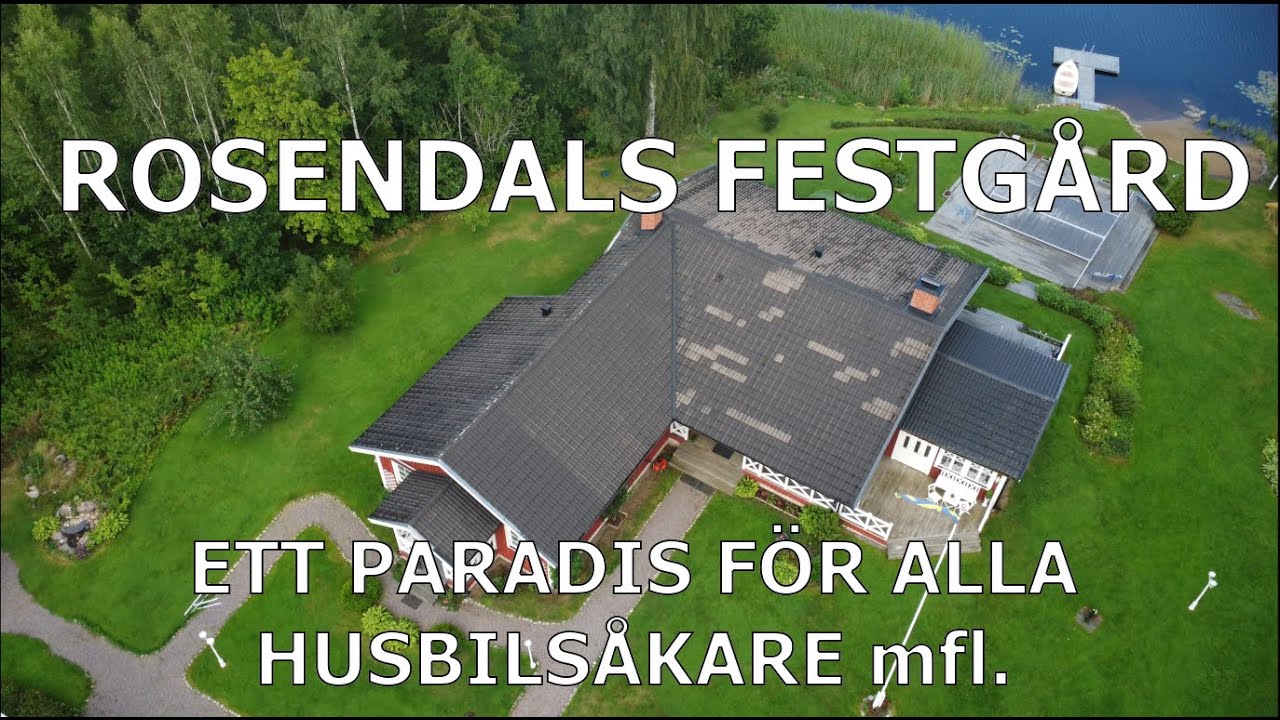 Rosendals Festgård - Ett paradis för oss husbilsåkare mfl.