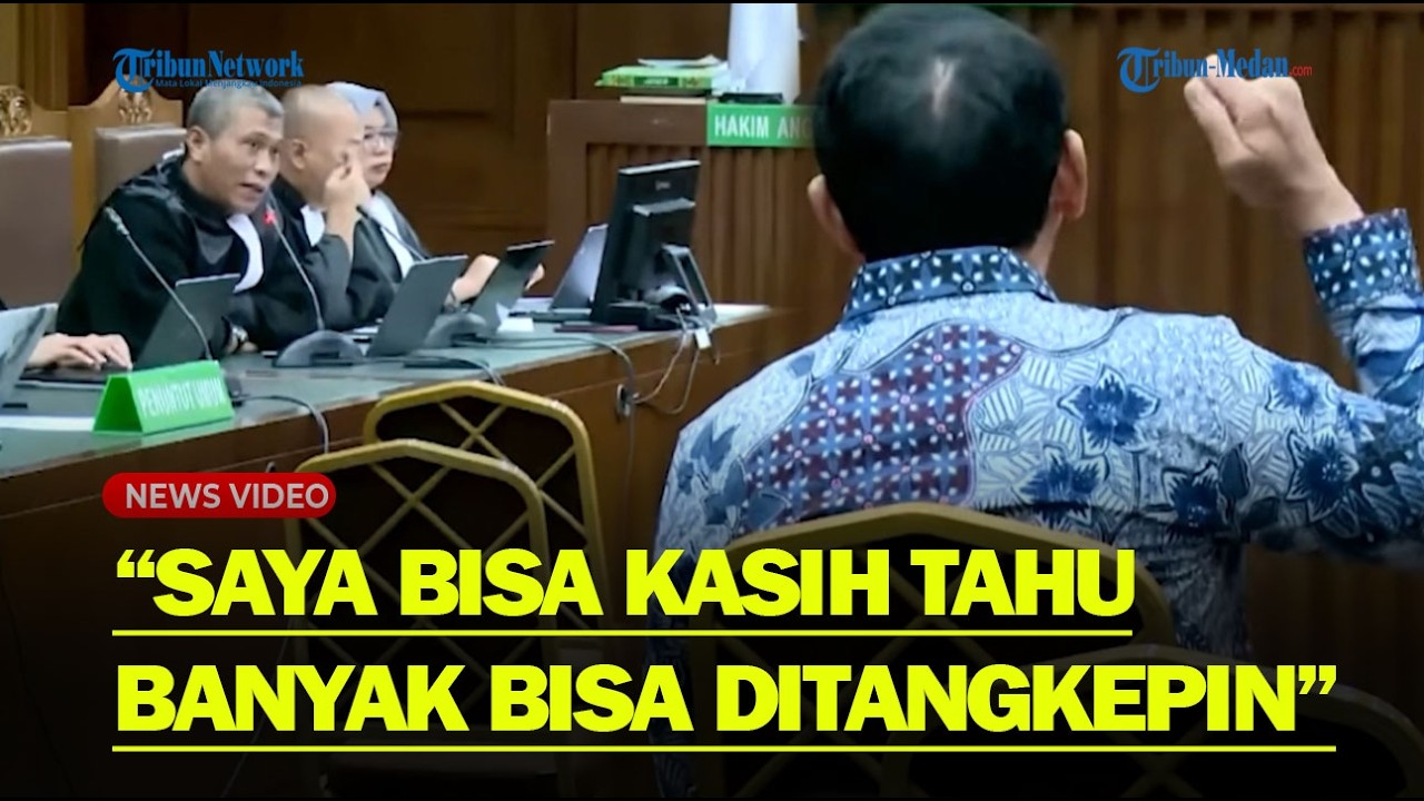 AHOK LANTANG ke Jaksa di Sidang Kasus Minyak : Banyak Bisa Ditangkepin Kalau Bapak Mau!