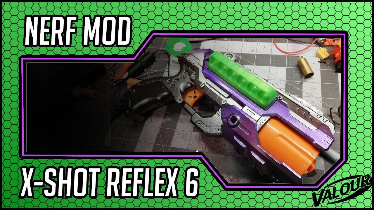 [NERF MOD] Valour's X-Shot Destroyer