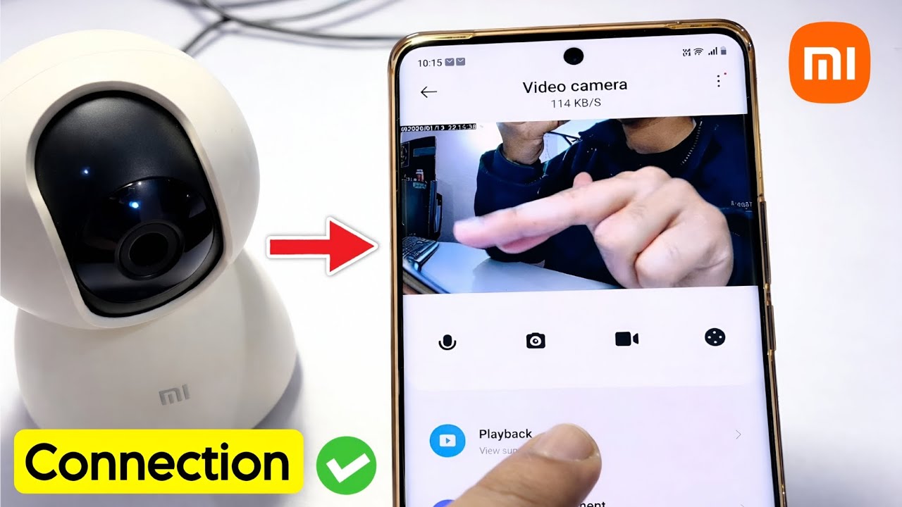 How to Connect Xiaomi Mi Home Security Camera 360 1080p with Mi Home App, Mi Camera Connection Guide