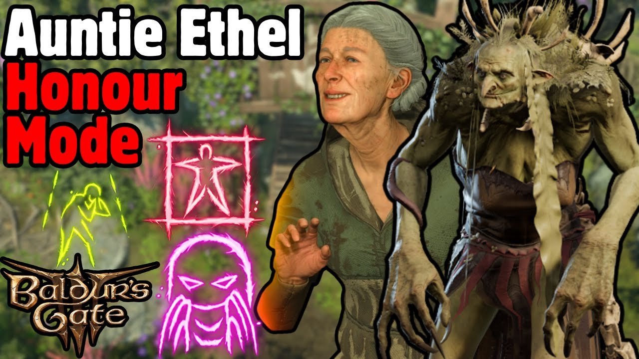 How to Beat Auntie Ethel in HONOR MODE - Baldur's Gate 3