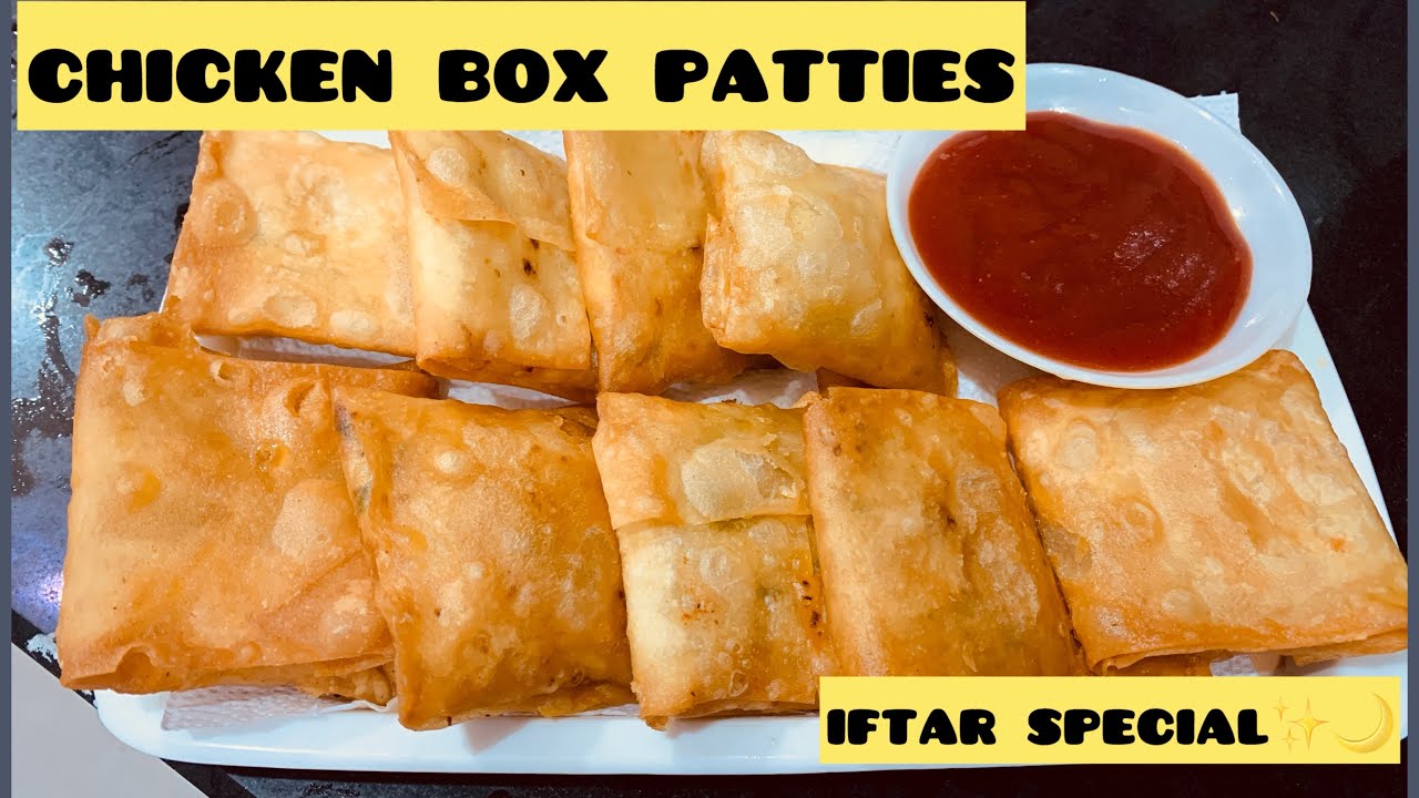 chicken box patties | iftar special recipe | mouthwatering recipe