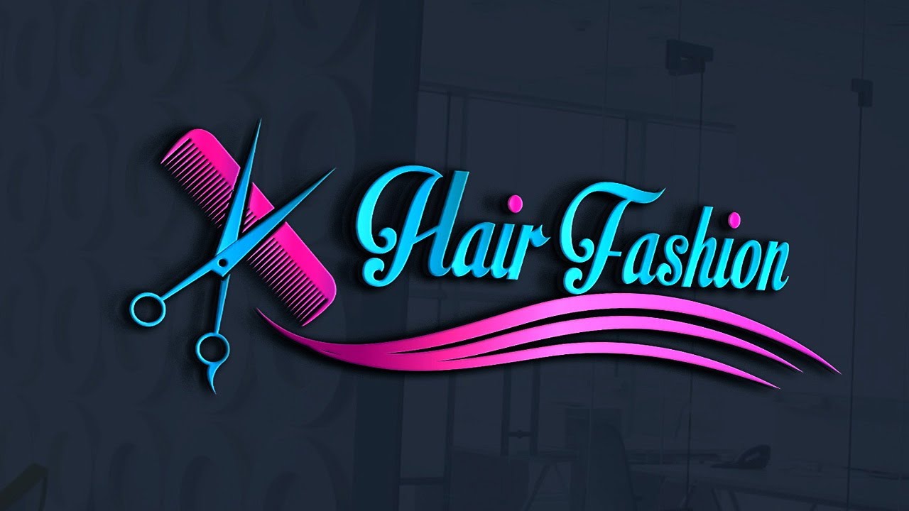 Hair Fashion logo design||Hair cutting business logo||beauty salon logo||Rasheed RGD