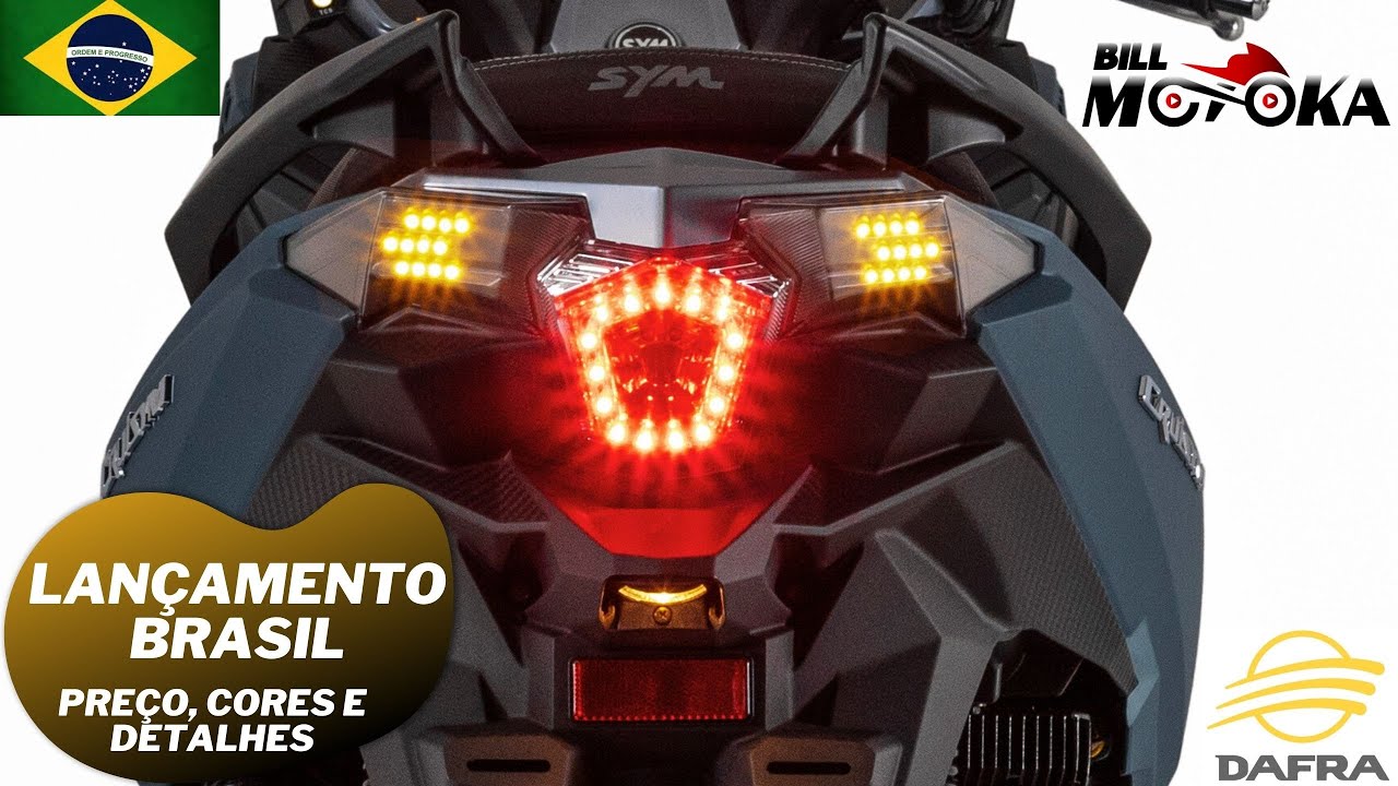 Lançamento oficial DAFRA 2025 no BRASIL, preço, detalhes e cores agora.