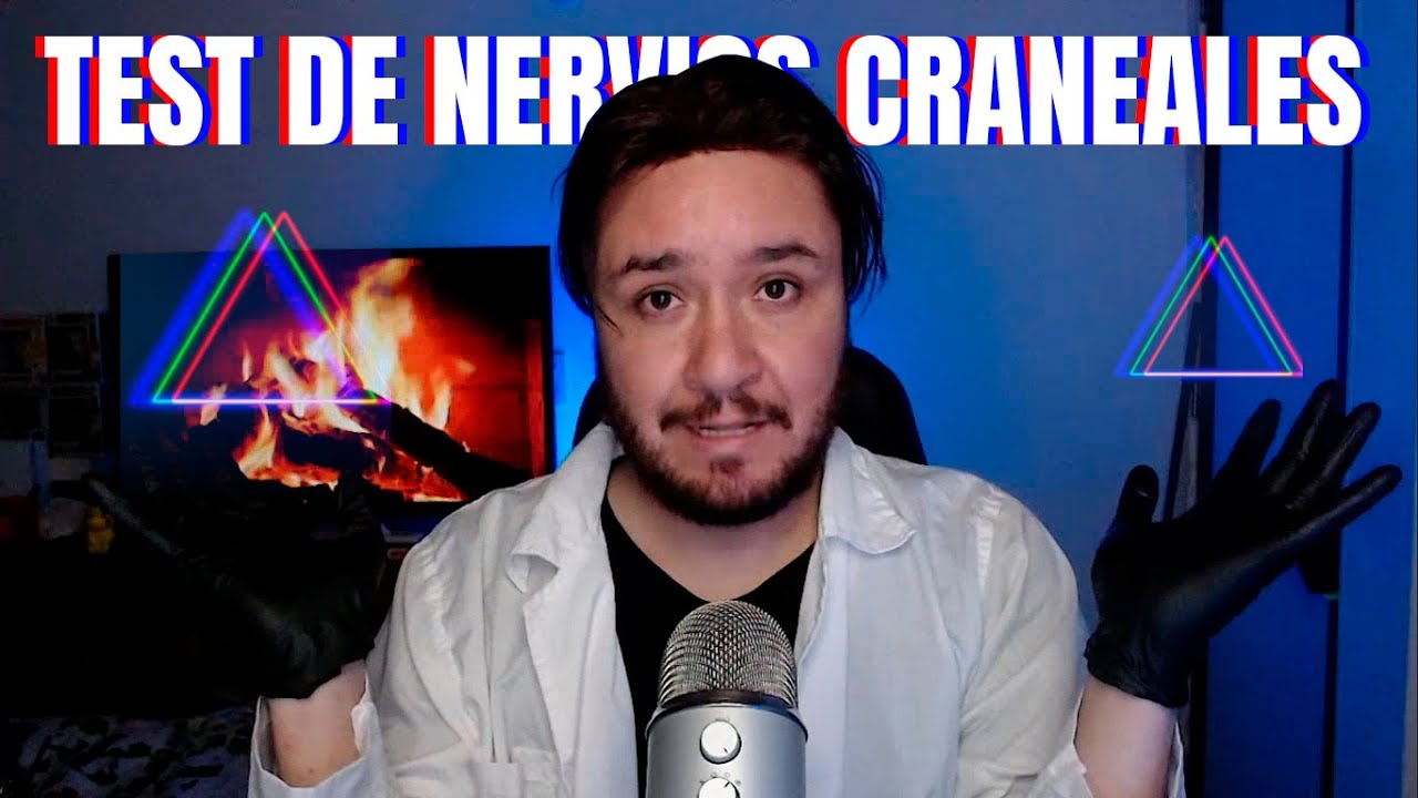 ASMR ROLEPLAY | EXAMEN DE NERVIOS CRANEALES CON NUEVA TECNOLOGIA | 🧠