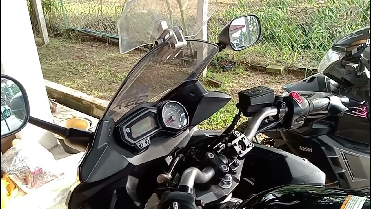 Yamaha Xj6: Pasang voltmeter & screw spacer