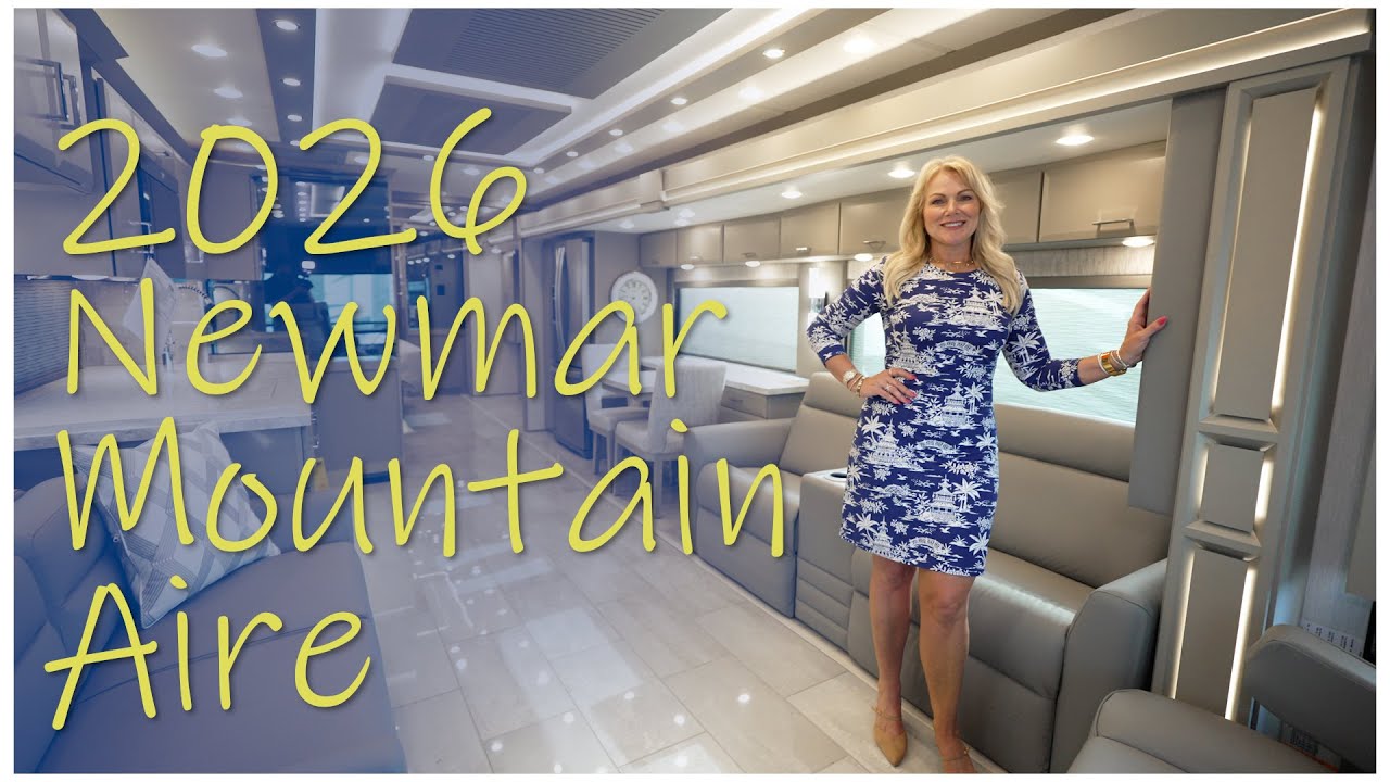 Luxury RV Tour - 2026 Newmar Mountain Aire - Class A Motorhome
