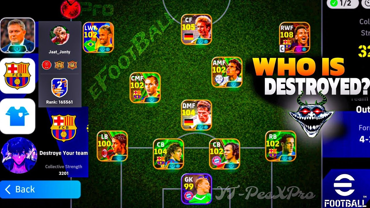 BRO WANT TO DESTROY ME!💀🔥 | EFOOTBALL DIVISION 1 GAMEPLAY | eFootball 25 mobile
