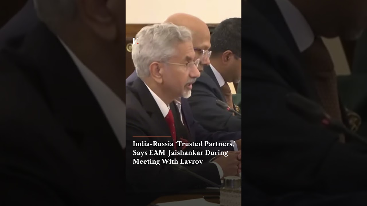 Индия и Россия &mdash; &laquo;надежные партнеры&raquo;, &mdash; заявил С. Джайшанкар во время встречи с Лавровым | Firstp...