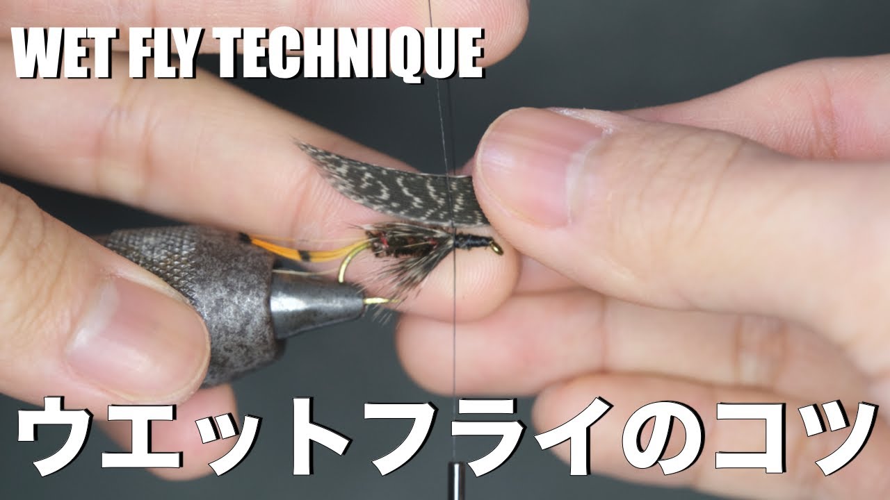 【このテクニックおすすめです】クイルウイングのウエットフライを巻くコツとは？/How to Tying Quill Wing Wet Fly”Coq de Leon Hardy's Favorite”