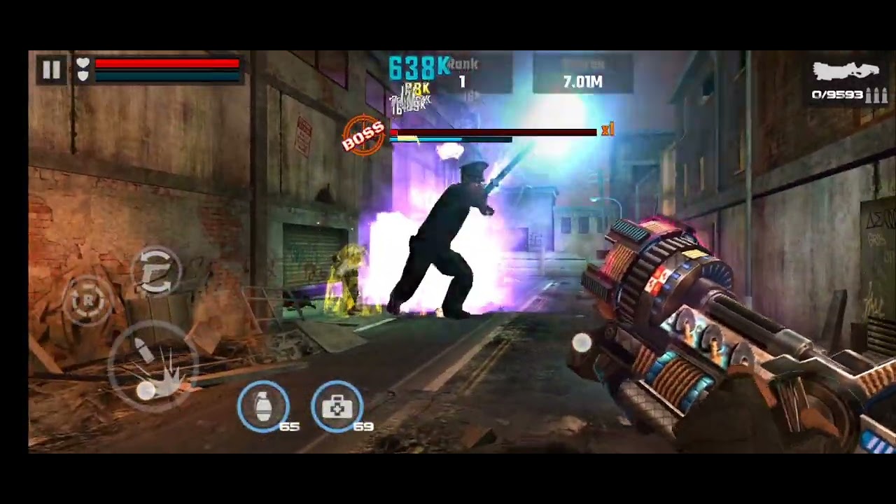 Dead Target Zombie gun upgradeble fuse and best gun test raid boss gameplay